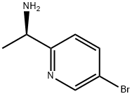(R)-1-(5-Bromo-pyridin-2-yl)-ethylamine Structure