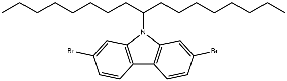 2,7-二溴-9-(1-辛基壬基)-9H-咔唑