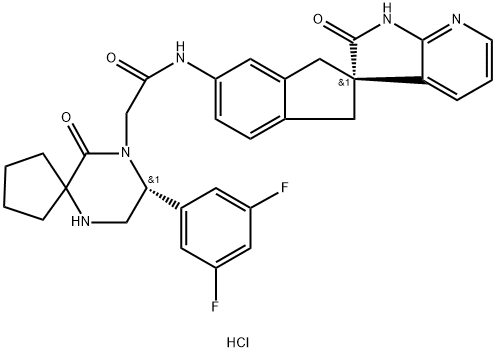 MK 3207 盐酸盐,957116-20-0,结构式