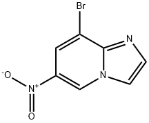 8-Bromo-6-nitroimidazo[1,2-a]pyridine Struktur