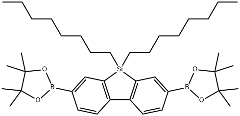 9,9-二辛基-9H-9-硅杂芴-2,7-双(硼酸频哪醇酯)