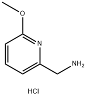 (6-METHOXYPYRIDIN-2-YL)METHANAMINE HYDROCHLORIDE Structure