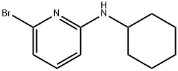 2-BROMO-6-CYCLOHEXYLAMINOPYRIDINE, 959237-36-6, 结构式