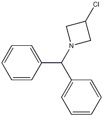 1-benzhydryl-3-chloroazetidine Structure