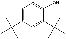 2,4-Di-tert-butylphenol Struktur