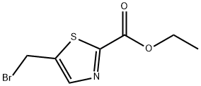 ethyl 5-(bromomethyl)thiazole-2-carboxylate, 960235-24-9, 结构式