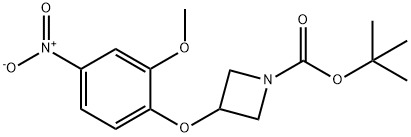 tert-butyl 3-(2-methoxy-4-nitrophenoxy)azetidine-1-carboxylate|