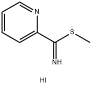 S-Methyl pyridine-2-carbothioimidate hydriodide, 96% Structure