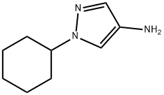 4-氨基-1-环己基吡唑 结构式