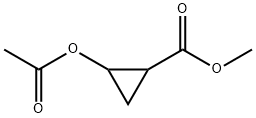 2-(乙酰氧基)环丙烷甲酸甲酯, 98272-73-2, 结构式
