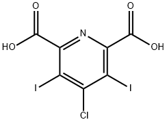 4-Chloro-3,5-diiodopyridine-2-carboxylic acid 结构式