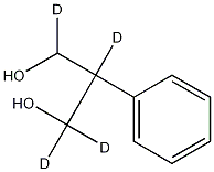 2-Phenyl-1,3-propanediol-d4 Struktur