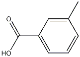 3-Methylbenzoic acid Struktur