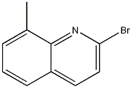 2-Bromo-8-methylquinoline Struktur