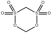 1,5,2,4-Dioxadithiane 2,2,4,4-tetraoxide Struktur