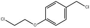 4-(2-氯乙氧基)苄基氯化物, 99847-87-7, 结构式