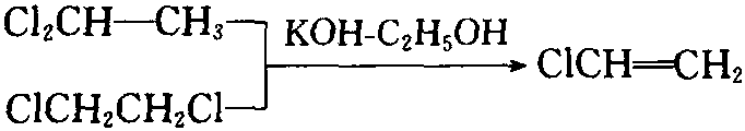 二氯乙烷与碱液加热生成氯乙烯