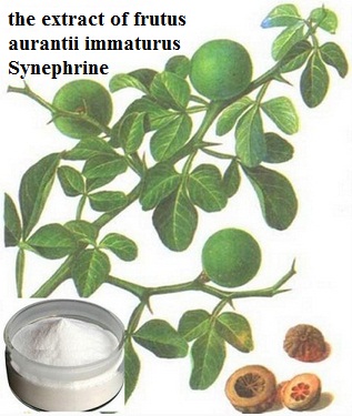 the extract of frutus aurantii immaturus Synephrine