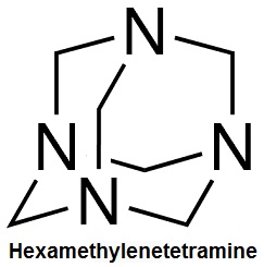 the formula of hexamethylenetetramine