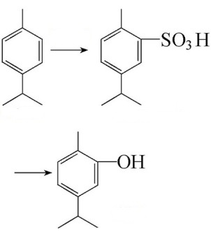 preparation of carvacrol