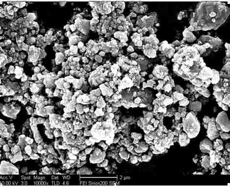纳米二氧化锆微观图
