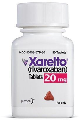 XARELTO (Rivaroxaban) 20mg tablets