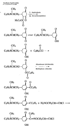 preparation of Clethodim preparation of Clethodim