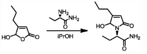 5-羟基-4-正丙基-2-呋喃酮的反应