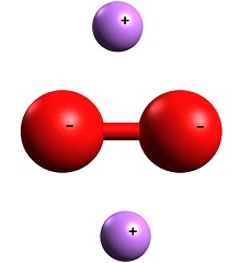 Lithium peroxide structure