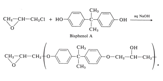 preparation of epoxy resin