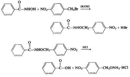 Preparation of o-(p-Nitrobenzyl)hydroxylamine Hydrochloride-1