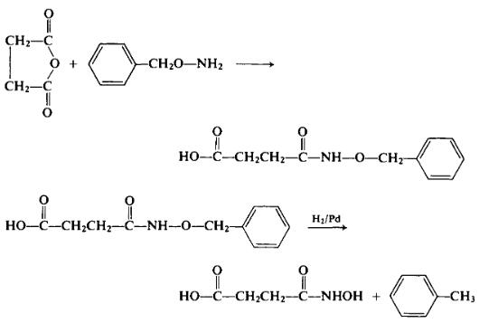 Preparation of N-Hydroxysuccinamic Acid