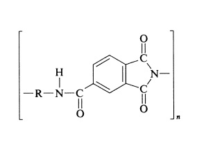 Poly(amide-imide) structure