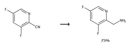 2-(氨基甲基)-3,5-二氟吡啶二盐酸盐制备