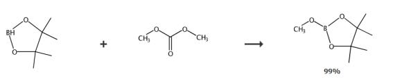 2-甲氧基-4,4,5,5-四甲基-1,3,2-二氧硼戊环-制备