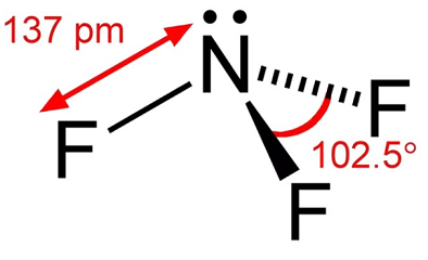 nitrogen trifluoride lewis structure