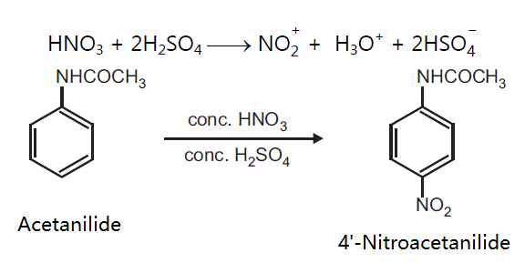 Preparation of 4'-Nitroacetanilide from acetanilide