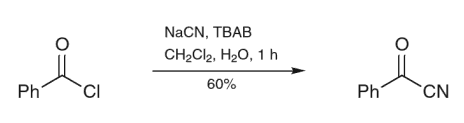 Preparation of Benzoyl cyanide