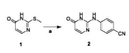 4-[(4-羟基-2-嘧啶基)氨基]苯腈的合成路线