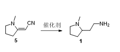 N-甲基-2-(2-氨乙基)-吡咯烷的合成路线