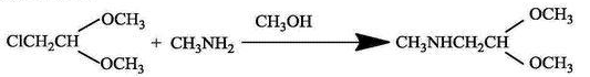 甲氨基乙醛缩二甲醇的合成路线