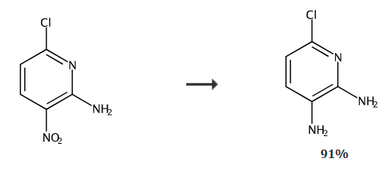  6-氯-2,3-二氨基吡啶的合成路线