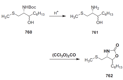 The preparation of Oxazolidinone