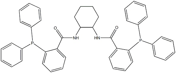  (R ,R )‐1,2‐Bis(aminocarbonylphenyl‐2′‐diphenylphosphino)cyclohexane , 138517-61-0