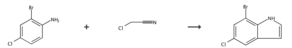 7-溴-5-氯吲哚的合成路线