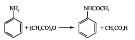 Synthesis of Acetanilide from aniline