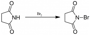 Preparation of N-bromosuccinimide