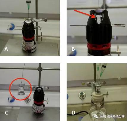 安全取用叔丁基锂装置