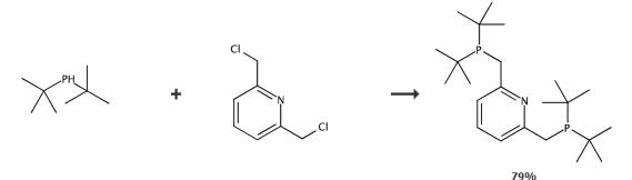 2,6 -双(二叔丁基磷酸甲基)吡啶的制备