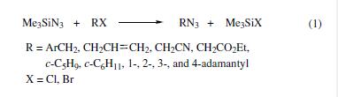 Substitution Reactions of Azidotrimethylsilane